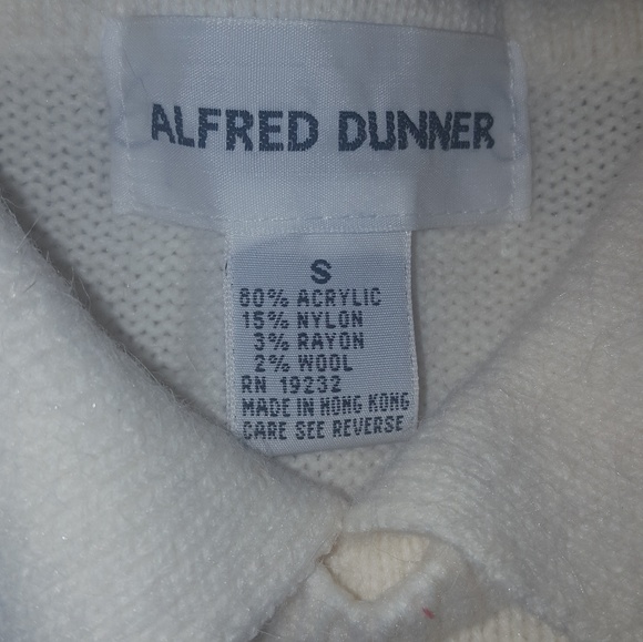 ALFRED DUNNER SWEATER - Picture 2 of 3